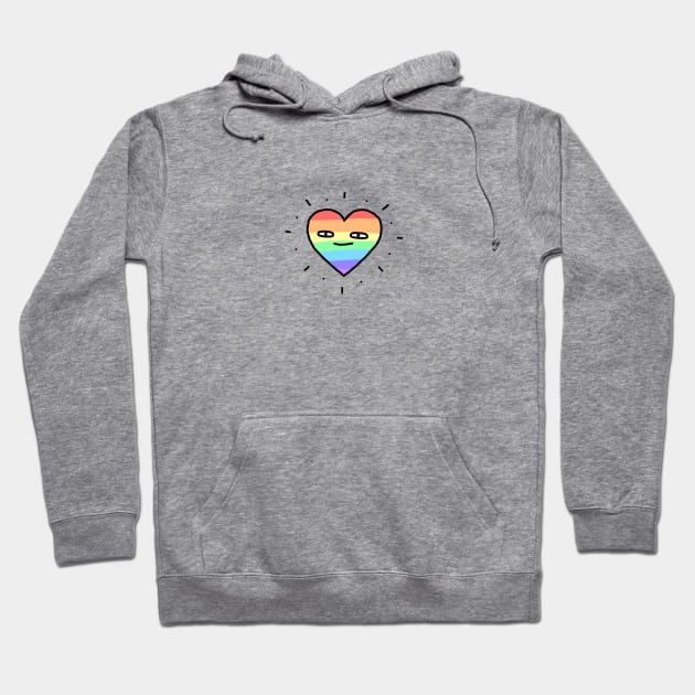 Pride Heart Hoodie by BreadBen